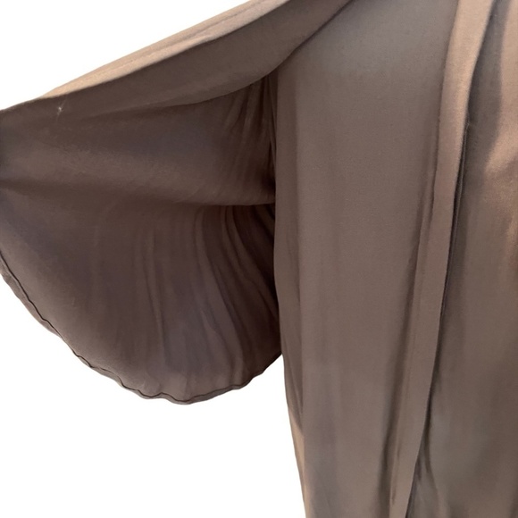 New H by Halston Women's Short Sleeve Brown Dress, Size 26W - Picture 7 of 14